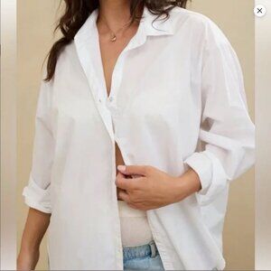 Aerie Good Day Button Down Shirt - NWT - XS